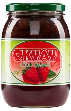 Okyay Kavanoz Çilek Reçeli 1900 G