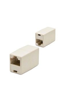 Adaptör Rj45 To Rj45 Uzatma Krem Adaptör Rj45 To Rj45 Uzatma Krem