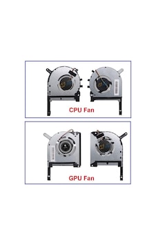Asus Tuf Gaming F15 Fx506lı-bı5n5 Uyumlu Notebook Cpu, Gpu Fanı Takım, Sağ-sol Set / Ver.1 Asus Tuf Gaming F15 Fx506lı-bı5n5 Uyumlu Notebook Cpu, Gpu Fanı Takım, Sağ-sol Set / Ver.1