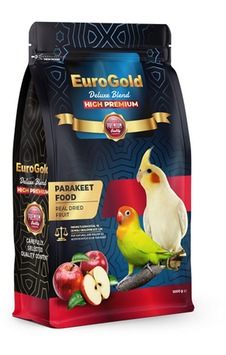 Euro-gold - 537 - Deluxe Paraket Yemı 1000 Gr X - Spt-gld - 1 Adet Euro-gold - 537 - Deluxe Paraket Yemı 1000 Gr X - Spt-gld - 1 Adet