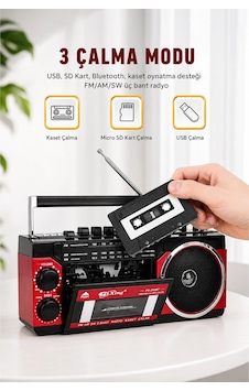 Puxing Px-250bt Usb/sd Girişli Nostaljik Radyo Kasetçalar - Ses Kayıt Özellikli Bluetooth Hoparlör Puxing Px-250bt Usb/sd Girişli Nostaljik Radyo Kasetçalar - Ses Kayıt Özellikli Bluetooth Hoparlör