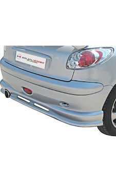 Peugeot 206 Arka Tampon Altı 3 Kapı Fiber 1998-2012