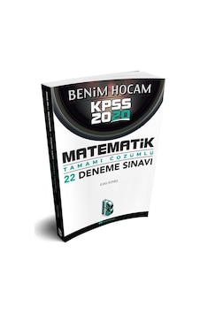 2020 KPSS Matematik Tamamı Çözümlü 22 Deneme / İlyas Güneş 2020 KPSS Matematik Tamamı Çözümlü 22 Deneme / İlyas Güneş