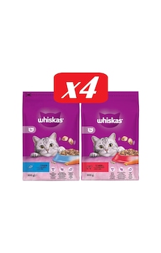 Whiskas İkili Lezzet Ekstra Avantaj Paketi 8 Adet Whiskas İkili Lezzet Ekstra Avantaj Paketi 8 Adet