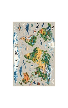 Kartela Halı Dünya Kaşifi Çocuk Oyun Halısı Kaymaz Dot Taban Yıkanabilir 180 X 270 Cm Kartela Halı Dünya Kaşifi Çocuk Oyun Halısı Kaymaz Dot Taban Yıkanabilir 180 X 270 Cm
