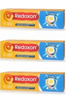 Redoxon Üçlü Etki Efervesan 15 Tablet 3'Lü Set Redoxon Üçlü Etki Efervesan 15 Tablet 3'Lü Set