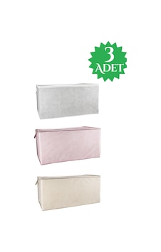 3 Adet Hurç Yorgan Hurcu 80x60x40 Cm Büyük Mega Boy Go5060golas- Çok Renkli 3 Adet Hurç Yorgan Hurcu 80x60x40 Cm Büyük Mega Boy Go5060golas- Çok Renkli