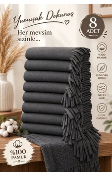 Givoria Unisex Kışlık 8 Li Cafe Restaurant Omuz Şalı Füme Füme Givoria Unisex Kışlık 8 Li Cafe Restaurant Omuz Şalı Füme Füme