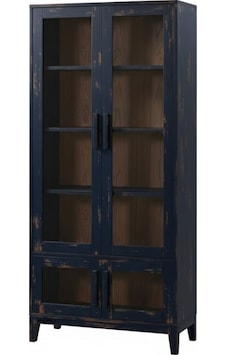 Masifart Hylan Konik Kapaklı Camlı Kitaplık Ahşap Masifart Hylan Konik Kapaklı Camlı Kitaplık Ahşap