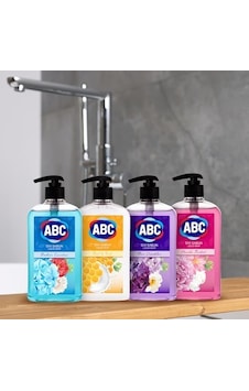 Abc Deterjan Sıvı Sabun Pembe 400 Ml