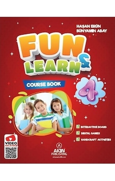 Akın Publishing 4. Sınıf Fun & Learn Ingilizce Set Course Book