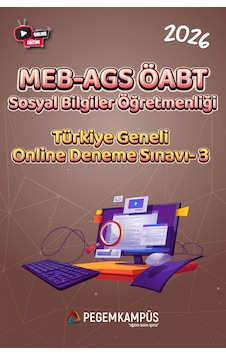 2026 Meb-ags Öabt Sosyal Bilgiler Öğretmenliği Türkiye Geneli Online Deneme Sınavı-3 2026 Meb-ags Öabt Sosyal Bilgiler Öğretmenliği Türkiye Geneli Online Deneme Sınavı-3