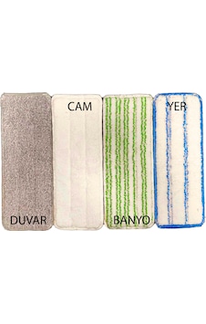 Best Mikrofiber 4'lü Tablet Mop Yedek Bezi Çift Tırnak 33 12,5 Cm Best Mikrofiber 4'lü Tablet Mop Yedek Bezi Çift Tırnak 33 12,5 Cm