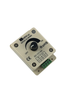 MRW-D-M/8A MANUEL TEK RENK LED DİMMER 12-24VDC 8 AMPER MRW-D-M/8A MANUEL TEK RENK LED DİMMER 12-24VDC 8 AMPER