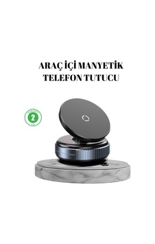 Vakumlu Vantuzlu Mıknatıslı Telefon Tutucu 360 Derece Döner - Hs08379165-7897 Renkli Renkli