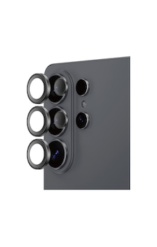 Samsung S26 Uyumlu Pvd Ar+af Kamera Lens Koruyucu - Yansıma Önleyici & Paslanmaz Çelik - Siyah Samsung S26 Uyumlu Pvd Ar+af Kamera Lens Koruyucu - Yansıma Önleyici & Paslanmaz Çelik - Siyah