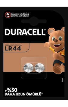 Duracell Özel LR44 Alkalin Düğme Pil 1,5V, 2’li paket Duracell Özel LR44 Alkalin Düğme Pil 1,5V, 2’li paket