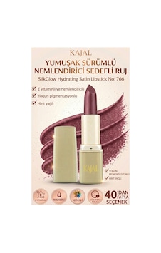 Yumuşak Sürümlü Nemlendirici Sedefli Ruj Silkglow Hydrating Satin Lipstick No: 766 Bordo Yumuşak Sürümlü Nemlendirici Sedefli Ruj Silkglow Hydrating Satin Lipstick No: 766 Bordo
