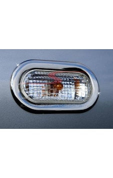 S-Dizayn  Volkswagen Golf 4 1998-2004 Yan Sinyal Çerçevesi 2 Parça Krom