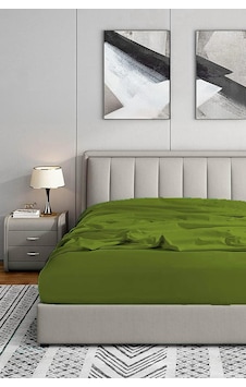 Soley Jersey %100 Pamuk Çift Kişilik 200 X 200 Lastikli Çarşaf Yeşil Soley Jersey %100 Pamuk Çift Kişilik 200 X 200 Lastikli Çarşaf Yeşil