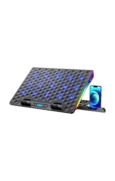 Shadow Cool Gt15 Rgb 15 Fanlı 10 Rgb Modlu 9-17.3'' Notebook Soğutucu Stand Laptop Soğutucu Shadow Cool Gt15 Rgb 15 Fanlı 10 Rgb Modlu 9-17.3'' Notebook Soğutucu Stand Laptop Soğutucu