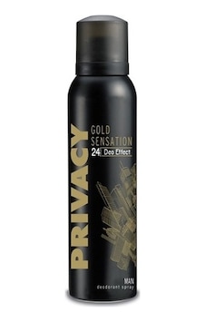 Privacy Gold Sensation Erkek Sprey Deodorant 150 ML Privacy Gold Sensation Erkek Sprey Deodorant 150 ML