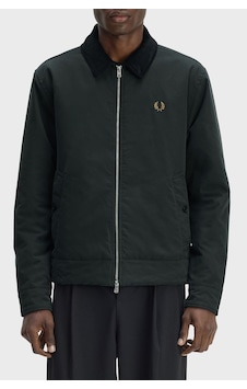 Fred Perry Pamuklu Regular Fit Kadife Yaka Logolu Mont Unisex Mont J8535 Q20 Koyu Yeşil Fred Perry Pamuklu Regular Fit Kadife Yaka Logolu Mont Unisex Mont J8535 Q20 Koyu Yeşil
