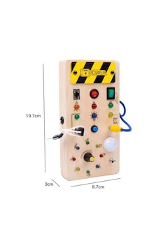 Robokids Montessori Ahşap Power Busy Board Robokids Montessori Ahşap Power Busy Board
