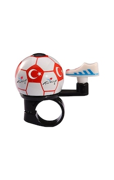 Zil Futbol Topu Beyaz - Kırmızı Zil Futbol Topu Beyaz - Kırmızı