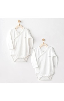 Andywawa 2 Li Bebek Zıbın Body - Andywawa - Ecru - 3-6 Ay - Ac26773-ecru-3-6 Ay ekru Andywawa 2 Li Bebek Zıbın Body - Andywawa - Ecru - 3-6 Ay - Ac26773-ecru-3-6 Ay ekru