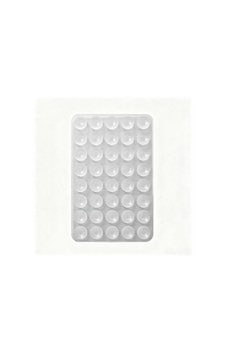 Maks Technology Kare Öpücüklü 03 Çift Taraflı Silikon Tutucu 5,50cm X 8cm - Şeffaf Maks Technology Kare Öpücüklü 03 Çift Taraflı Silikon Tutucu 5,50cm X 8cm - Şeffaf