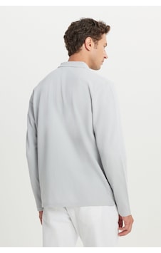 Ac&Co / Altınyıldız Classics Erkek Grı %100 Pamuk Standart Fit Normal Kesim Polo Yaka Sweatshirt Gri Ac&Co / Altınyıldız Classics Erkek Grı %100 Pamuk Standart Fit Normal Kesim Polo Yaka Sweatshirt Gri