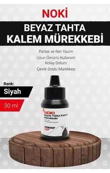 Noki Tahta Kalemi Mürekkebi Siyah 30 Cc Çok Renkli