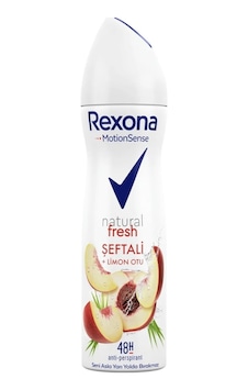 Rexona Natural Fresh Şeftali + Limon Otu Kadın Sprey Deodorant 150 ML Rexona Natural Fresh Şeftali + Limon Otu Kadın Sprey Deodorant 150 ML