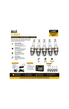 5 Adet Küçük Buji L7tc