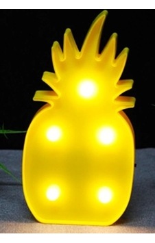 Led Işıklı Ananas Gece Lambası Renkli Led Işıklı Ananas Gece Lambası Renkli