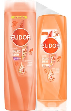 Elidor Superblend Anında Onarıcı Bakım Şampuanı 400 ML + Saç Kremi 200 ML Elidor Superblend Anında Onarıcı Bakım Şampuanı 400 ML + Saç Kremi 200 ML