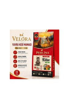 Perlina Balıklı Yavru Kedi Maması 2 Kg 12 Aya Kadar Kitten Kuru Mama - 886253304 Perlina Balıklı Yavru Kedi Maması 2 Kg 12 Aya Kadar Kitten Kuru Mama - 886253304