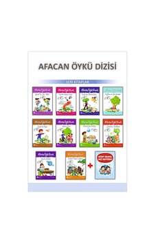 2.Sınıflar için Afacan Öykü Dizisi + Kitap Okuma Not Defterim 2.Sınıflar için Afacan Öykü Dizisi + Kitap Okuma Not Defterim