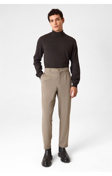 Back And Bond Bej Slim Fit Örme Jogger Pantolon Çok Renkli Back And Bond Bej Slim Fit Örme Jogger Pantolon Çok Renkli