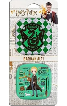 Harry Potter Lisanslı Bardak Altlığı 2'li Set Harry Potter Lisanslı Bardak Altlığı 2'li Set