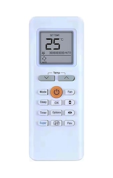 Weko Karın Bölgesia Blanc 12000 Btu Klima Kumandası