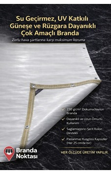 Her Ölçüde Tır Brandası Ürünü Dokuma Naylon Branda Çok Amaçlı Ev-balkon-teras-bahçe Brandası Beyaz Her Ölçüde Tır Brandası Ürünü Dokuma Naylon Branda Çok Amaçlı Ev-balkon-teras-bahçe Brandası Beyaz