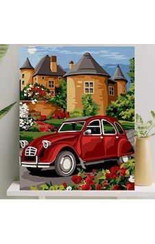 Sayılarla Boyama Tuval Seti Fırça Boya Dahil Çıtalı 40x50 Cm - Vosvos Sayılarla Boyama Tuval Seti Fırça Boya Dahil Çıtalı 40x50 Cm - Vosvos