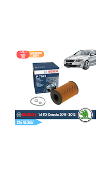 Skoda Octavia 1.6 Dizel 2011 - 2012 Model Yağ Filtresi Skoda Octavia 1.6 Dizel 2011 - 2012 Model Yağ Filtresi