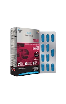 ZADE VITAL DEMIR VE PROBIYOTIK 30 KAPSUL ZADE VITAL DEMIR VE PROBIYOTIK 30 KAPSUL