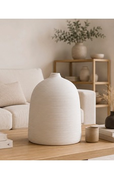 Mira Blanco Seramik Vazo 110 110 170-7636 Beyaz Mira Blanco Seramik Vazo 110 110 170-7636 Beyaz