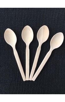 Ahşap Kaşık 27 Cm Tahta Kaşık 4 Adet Ahşap Kaşık 27 Cm Tahta Kaşık 4 Adet