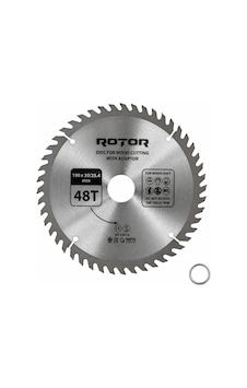 Daire Testere Bıçağı 190x30/25,4 Mm 48t Ahşap Kesim El Tipi Ve Gönye Testere Adaptörlü Daire Testere Bıçağı 190x30/25,4 Mm 48t Ahşap Kesim El Tipi Ve Gönye Testere Adaptörlü