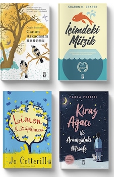 Genç Timaş Tatil Kitapları Seti - 2 (4 Kitap) (canım Arkadaşım - Içimdeki Müzik - Limon Kütüphanesi - Kiraz Ağ) Genç Timaş Tatil Kitapları Seti - 2 (4 Kitap) (canım Arkadaşım - Içimdeki Müzik - Limon Kütüphanesi - Kiraz Ağ)